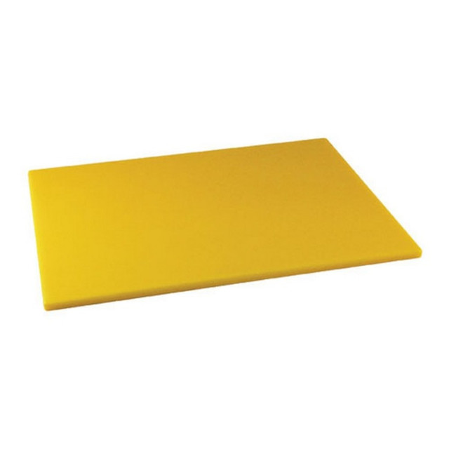 WINCO CBYL-1520  Polyethylene Cutting Board, 1/2inH x 15inW x 20inD, Yellow