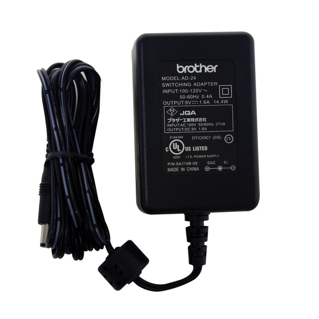 BROTHER INTL CORP AD24 Brother AD-24 Labeling Machine AC Adapter BROTHER INTL CORP AD24 Brother AD-24 Labeling Machine AC Adapter