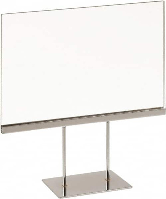 ECONOCO PK711 11 Inch Wide x 7 Inch High Sign Compatibility, Acrylic Square Frame Sign Holder