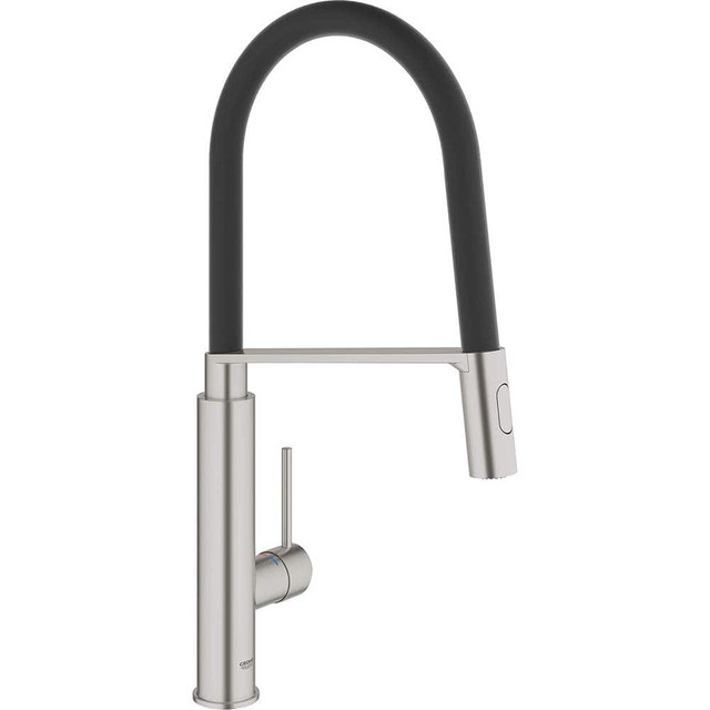 Grohe 31492DC0 Kitchen & Bar Faucets; Type: Pull Down ; Style: Contemporary; Modern; Transitional ; Mount: Deck ; Design: One Handle ; Handle Type: Lever ; Spout Type: High Arc
