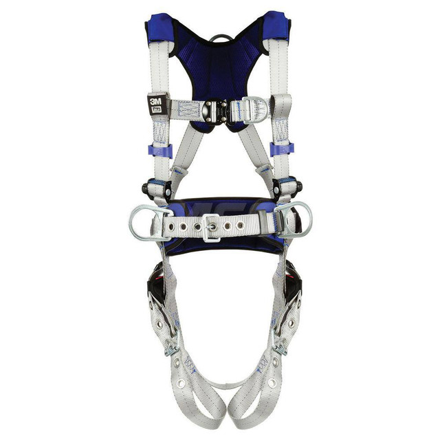 DBI-SALA 7012817615 Fall Protection Harnesses: 420 Lb, Construction Style, Size Large, For Climbing & Positioning, Back Front & Hips