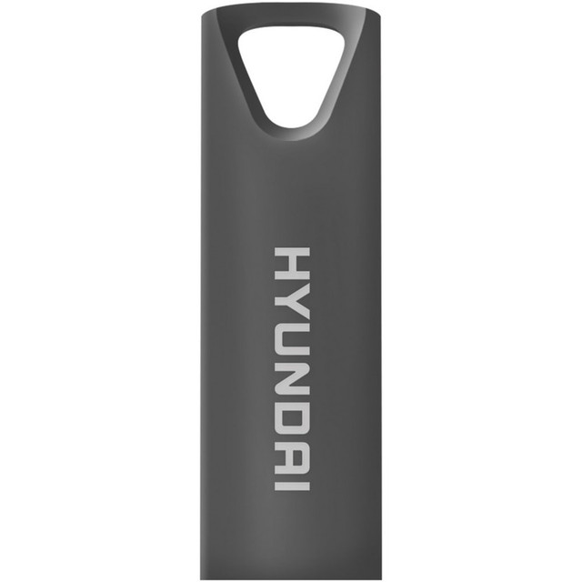 HYUNDAI IT AMERICA CORP U2BK/32GASG Hyundai Bravo Deluxe SPACE GRAY Keychain USB 2.0 Flash Drive 32GB Metal - Read Speed: Up to 10MB/s, Write Speed: Up to 3MB/s, Generation: 2.0 , Operation Temperature: 32 deg. - 113 deg. F (0 deg. - 45  deg.C), Stor