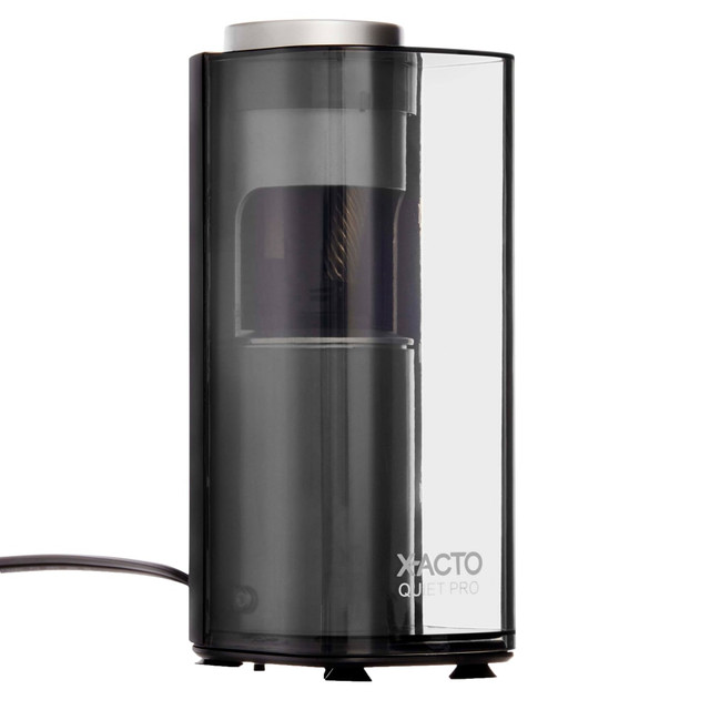 ELMERS PRODUCTS INC 1612 X-ACTO Quiet Pro Electric Pencil Sharpener, Black ELMERS PRODUCTS INC 1612 X-ACTO Quiet Pro Electric Pencil Sharpener, Black