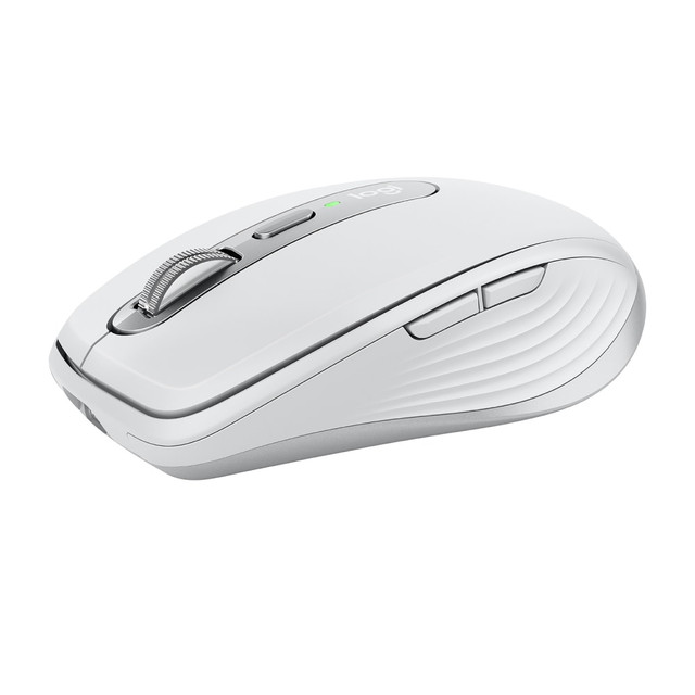 LOGITECH 910-005899  MX Anywhere 3 for Mac Compact Performance Mouse, Wireless, Pale Gray - Darkfield - Wireless - Bluetooth - Pale Gray - 4000 dpi - Scroll Wheel - 6 Button(s)