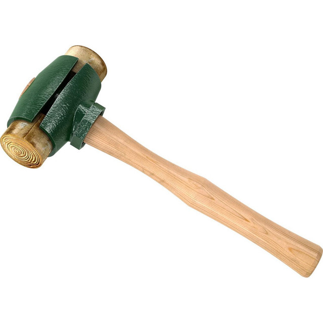 Bon Tool 11-364 Dead Blow Hammers; Head Weight (Lb): 4.000 ; Head Weight Range: 26 oz. and Larger ; Head Material: Rawhide ; Overall Length Range: 12" - 17.9" ; Handle Material: Wood ; Overall Length (Inch): 13.7500