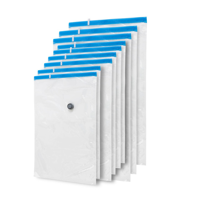 HONEY-CAN-DO INTERNATIONAL, LLC VAC-03110 Honey-can-do VAC-03110 9pk Vacuum Pack Combo - Clear - Plastic - 9Pack - Cloth