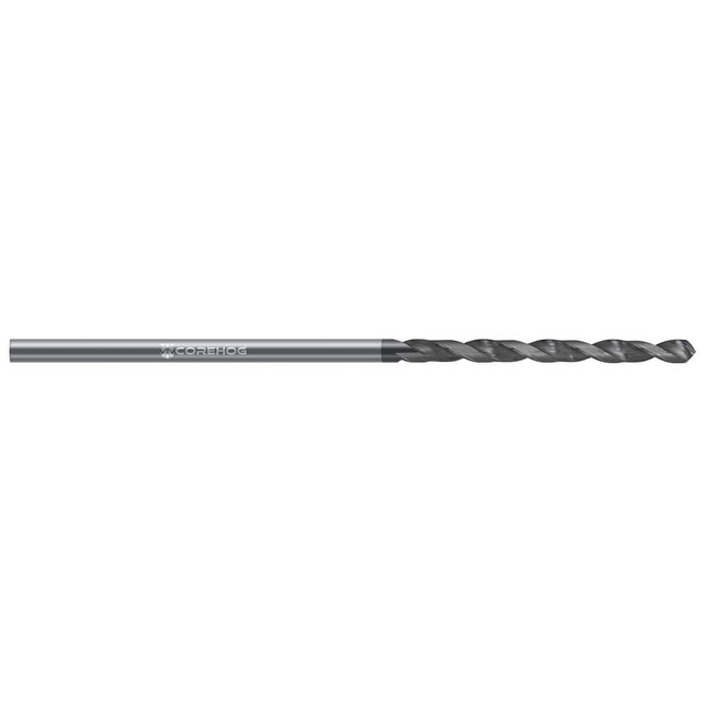 Corehog C59584 Jobber Length Drill Bits; Drill Bit Size (Wire): #1 ; Drill Bit Size (Decimal Inch): 0.2280 ; Drill Bit Material: Solid Carbide ; Cutting Direction: Right Hand ; Coating/Finish: DLC ; Number of Flutes: 2