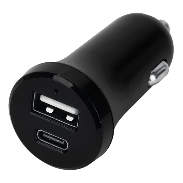 LIFEWORKS TECHNOLOGY GROUP LLC IHCT6100B-OD iHome Ultra Boost 30W 2-Port Car Charger, Black