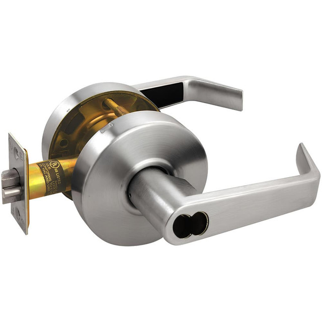 Arrow Lock RL17-SR-26D-IC Lever Locksets; Lockset Type: Classroom ; Key Type: Keyed Different ; Back Set: 2-3/4 (Inch); Cylinder Type: Less Core ; Material: Metal ; Door Thickness: 1-3/8 to 1/3-4