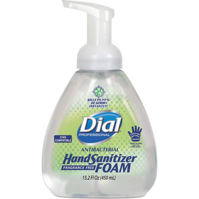 Dial DIA06040EA Hand Sanitizer: Foam, 15.2 oz Bottle