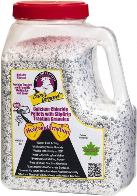 Bare Ground Solutions CCPSG-12 Ice & Snow Melter & De-Icer: Pellet, 7 lb Jug