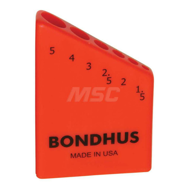 Bondhus 18046 Hex Key Caddies & Accessories; Type: L-Wrench Case ; Type: L-Wrench Case ; Tool Type: L-Wrench Case ; Material: Alloy Steel ; Material: Alloy Steel ; Type: L-Wrench Case