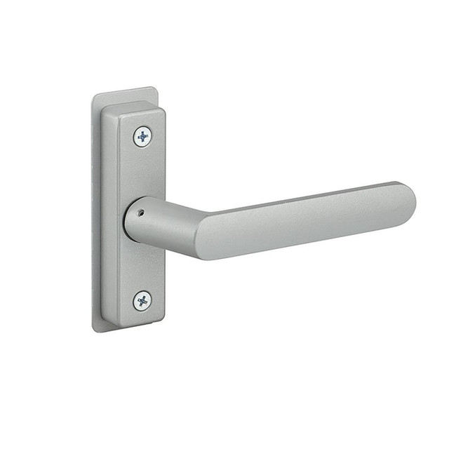 Adams Rite 4568-501-130 Deadbolts; Type: Deadlatch Trim; Key Type: Keyless; Lock Type: Keyless; Mount Type: Surface; Material: Aluminum; Minimum Door Thickness: 1.75 in; Maximum Door Thickness: 2 in; Minimum Order Quantity: Aluminum; Material: Alumin