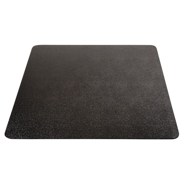 DEFLECT-O CORPORATION CM21142BKCOM Deflecto Chair Mat For All-Day Use On Hard Floors, 36in x 48in, Black