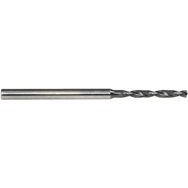 Emuge TE213324.0110 Micro Drill Bit: 1.1 mm Dia, 140 ° Point, Solid Carbide