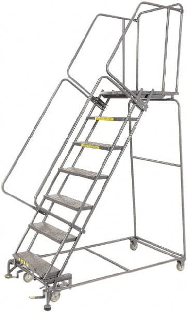 Ballymore 073021GSU 7-Step Steel Step Ladder: 103" High