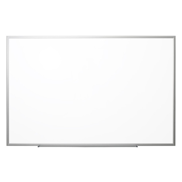 OFFICE DEPOT KK0467 Realspace Magnetic Dry-Erase Whiteboard, 48in x 72in, Aluminum Frame With Silver Finish