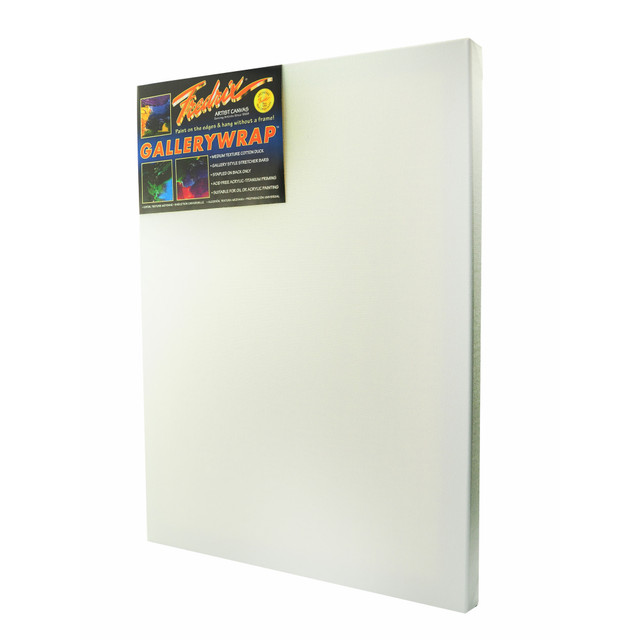 TARA MATERIALS, INC. 5079 Fredrix Gallerywrap Stretched Canvas, 14in x 18in x 1in