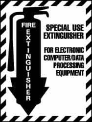 AccuformNMC Fire Sign: "Fire Extinguisher" FXPMCDP