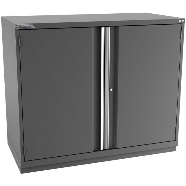 Champion Tool Storage DS2102FDIL-DG Storage Cabinets; Cabinet Type: Welded Storage Cabinet ; Cabinet Material: Steel ; Width (Inch): 56-1/2 ; Depth (Inch): 22-1/2 ; Cabinet Door Style: Solid ; Height (Inch): 45-1/4