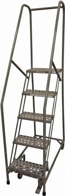 Cotterman D0460093-19 Steel Rolling Ladder: 5 Step