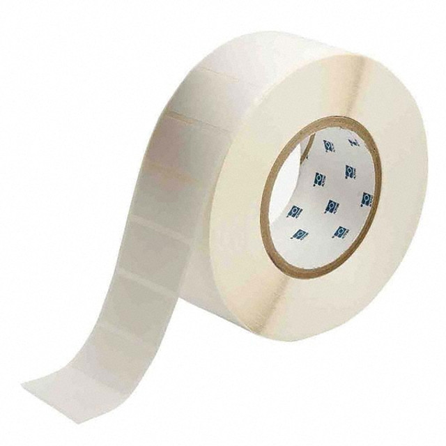 Brady 30132 Label Maker Label: White, Paper, 3,000 per Roll