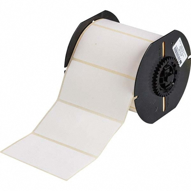 Brady 133894 Label Maker Label: White, Paper, 750 per Roll