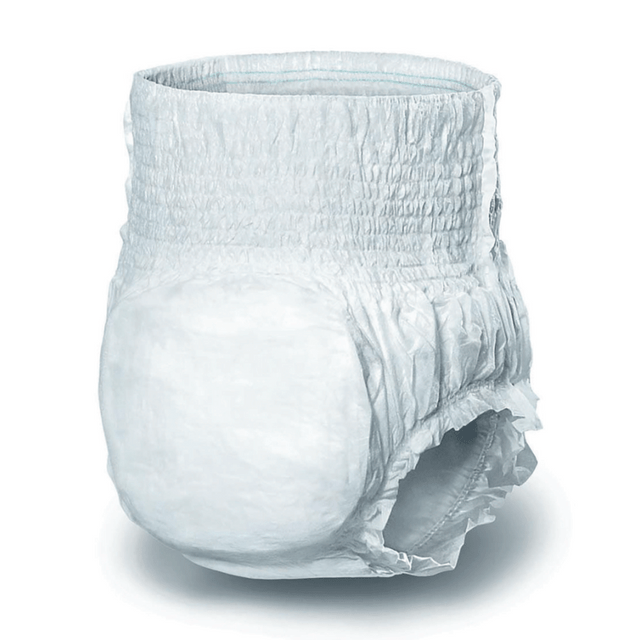 MEDLINE INDUSTRIES, INC. MSC13005AZ Protect Extra Protection Protective Underwear, Medium, 28 - 40in, White, Bag Of 20