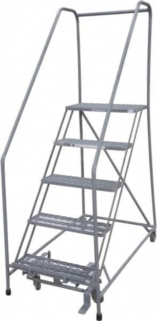 Cotterman D0830010-16 Steel Rolling Ladder: 5 Step