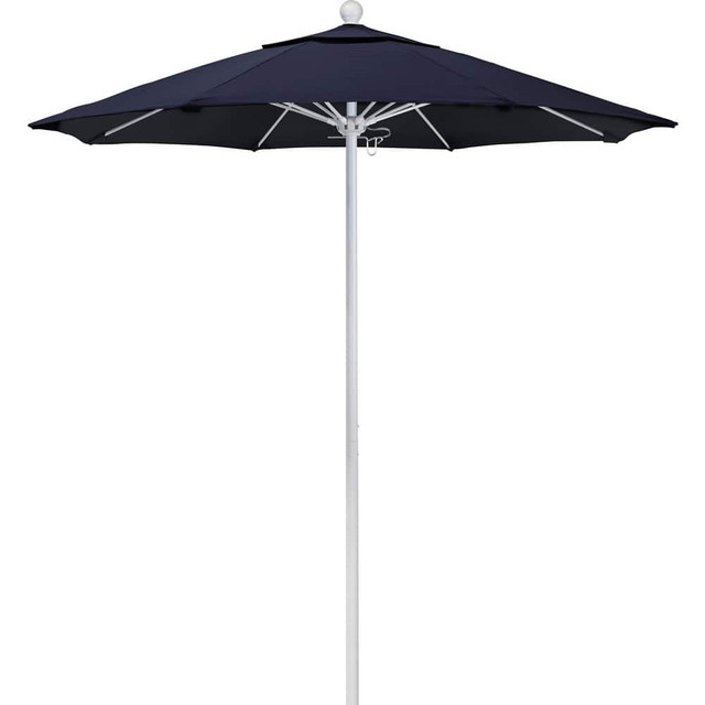 California Umbrella 194061620694 Patio Umbrellas; Fabric Color: Navy ; Base Included: No ; Fade Resistant: Yes ; Diameter (Feet): 7.5 ; Canopy Fabric: Pacifica