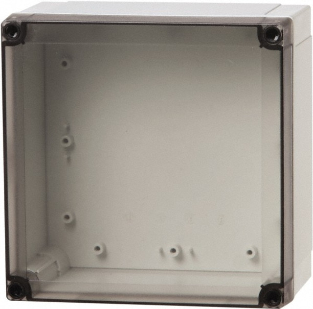 Fibox ULPC125/75LG Standard Electrical Enclosure: Polycarbonate, NEMA 1, 12, 13, 4, 4X & 6