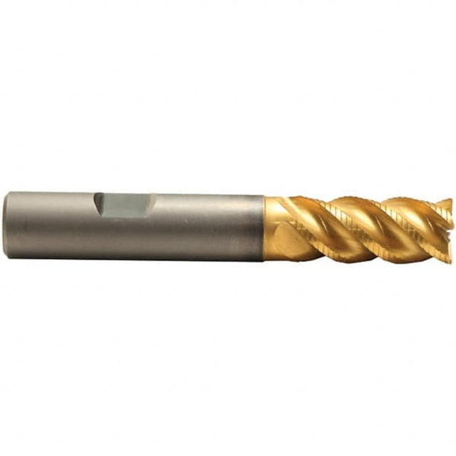 Emuge 2649TZ.016 16mm Diam 4-Flute 45° Solid Carbide Square Roughing & Finishing End Mill