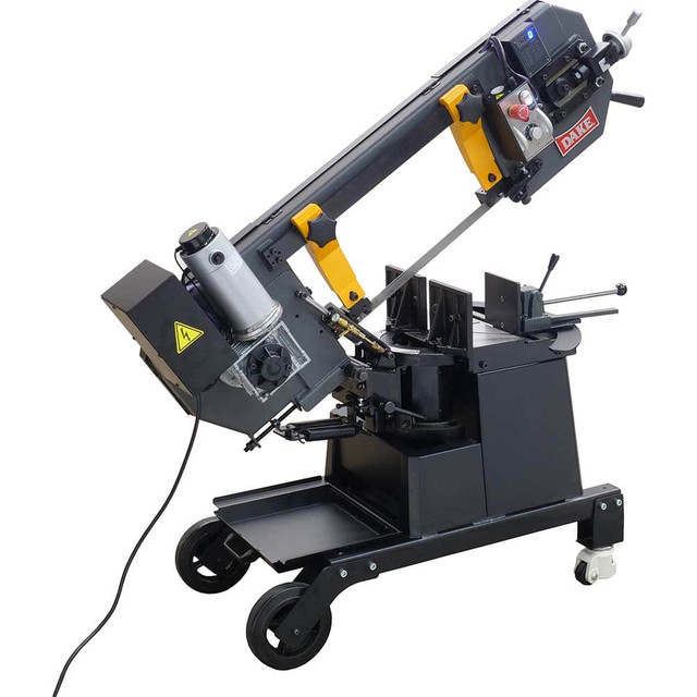 Dake 983113 Horizontal Bandsaw: 8 x 10" Rectangular, 10" Round Capacity, Direct Drive