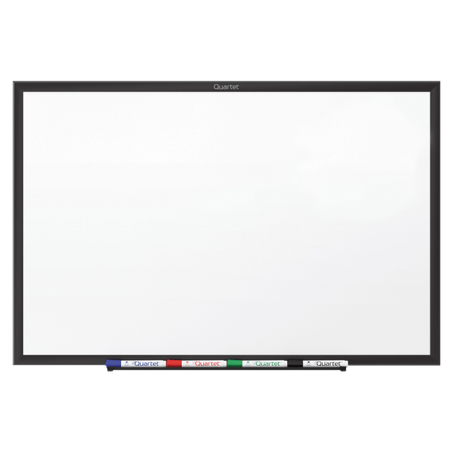 ACCO BRANDS USA, LLC Quartet S534B  Standard Melamine Dry-Erase Whiteboard, 36in x 48in, Aluminum Frame With Silver Finish