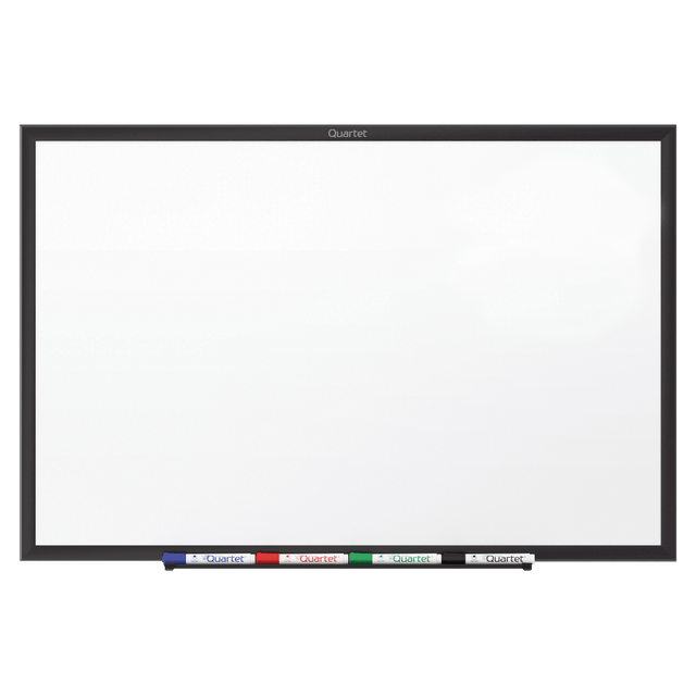 ACCO BRANDS USA, LLC S534B Quartet Standard Melamine Dry-Erase Whiteboard, 36in x 48in, Aluminum Frame With Silver Finish