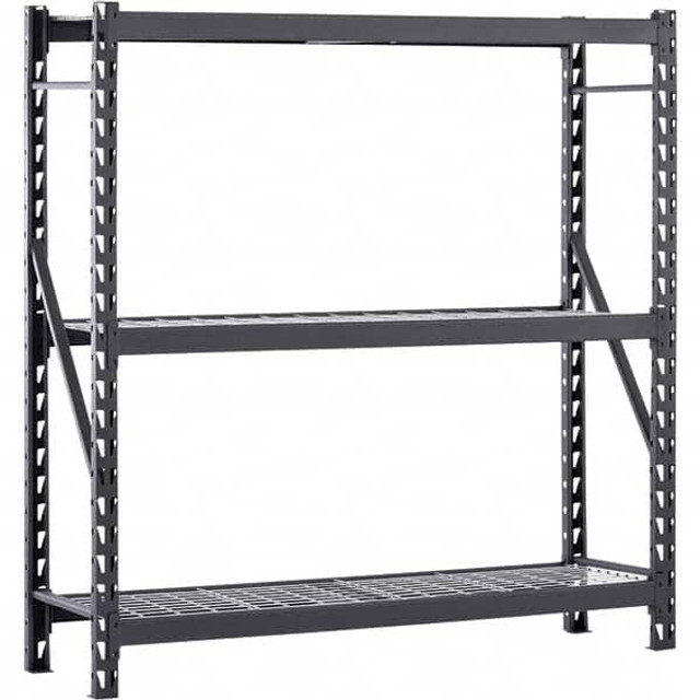 Edsal ERZ772472WL3 Bulk Storage Rack: 1,500 lb per Shelf, 3 Shelves