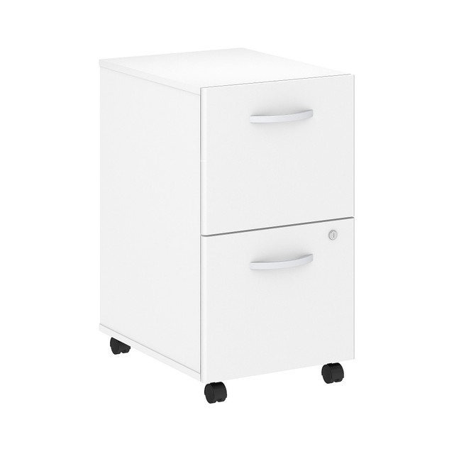BUSH INDUSTRIES INC. SCF116WHSU Bush Business Furniture Studio C 20-1/4inD Vertical 2-Drawer Mobile File Cabinet, White, Delivery BUSH INDUSTRIES INC. SCF116WHSU Bush Business Furniture Studio C 20-1/4inD Vertical 2-Drawer Mobile File Cabinet, White, Delivery