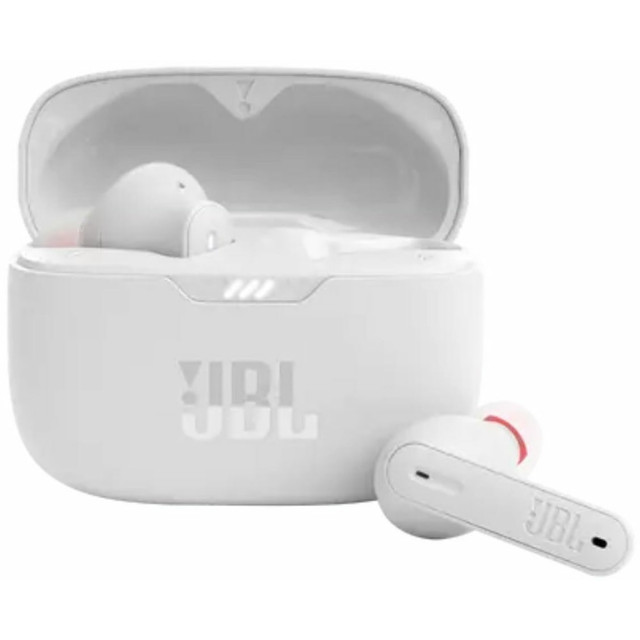 JBL-HARMAN MULTIMEDIA JBLT230NCTWSWAM JBL Tune 230NC TWS True Wireless Noise Cancelling Earbuds, White