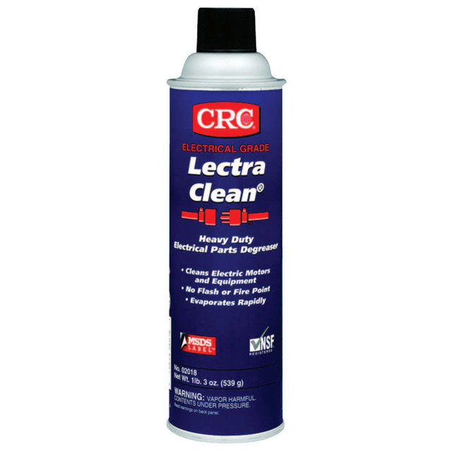 CRC INDUSTRIES, INC. 02018 CRC Lectra Clean Heavy-Duty Aerosol Degreaser, 19 Oz Can