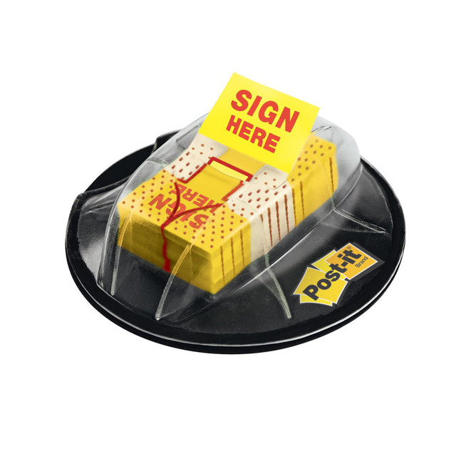 3M CO 680-HVSH Post-it Flags, 1 in. x 1.7 in., 1 Dispenser, 200 Flags/Dispenser, Yellow, Printed "Sign Here", Desk Grip Dispenser, Back to School Supplies for Students, Flags for Textbooks and Notebooks 3M CO 680-HVSH Post-it Flags, 1 in. x 1.7 in., 1 Dispenser, 200 Flags/Dispenser, Yellow, Printed "Sign Here", Desk Grip Dispenser, Back to School Supplies for Students, Flags for Textbooks and Notebooks