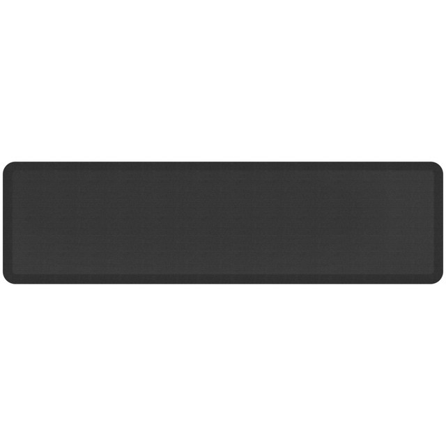 LETs GEL, INC. 106-23-2072-4 GelPro NewLife Designer Comfort Grasscloth Anti-Fatigue Floor Mat, 20in x 72in, Charcoal