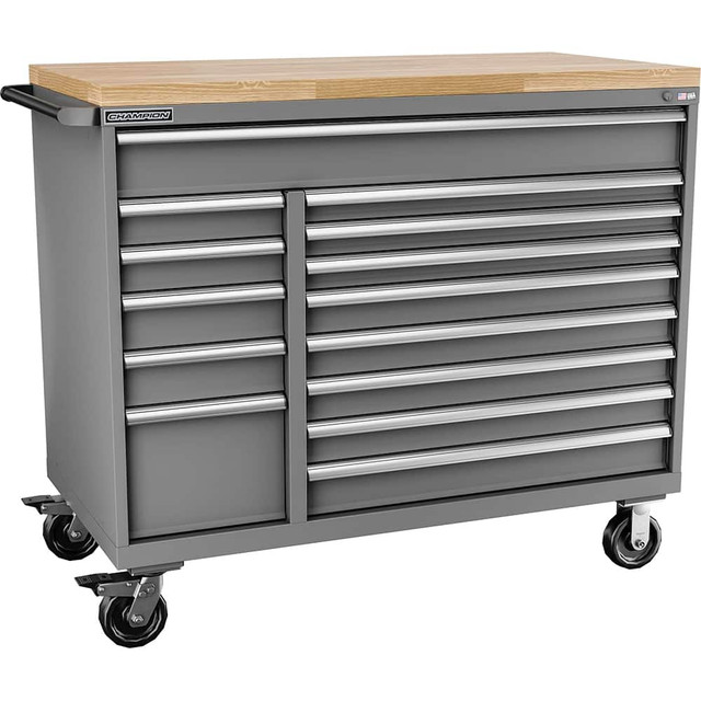 Champion Tool Storage D181401MBBB-DG Storage Cabinet: 56-1/2" Wide, 28-1/2" Deep, 39-3/8" High