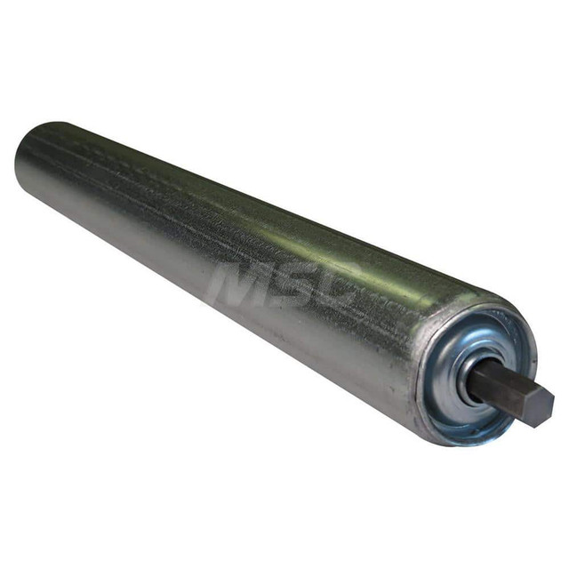 Ashland Conveyor 36899 Roller Skids; Roller Material: Galvanized Steel ; Load Capacity: 270 ; Color: Chrome ; Finish: Natural ; Compatible Surface Type: Smooth ; Roller Length: 29.8750in