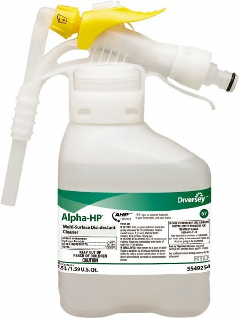 Diversey DVO5549254 All-Purpose Cleaner: 1.5 L Bottle, Disinfectant