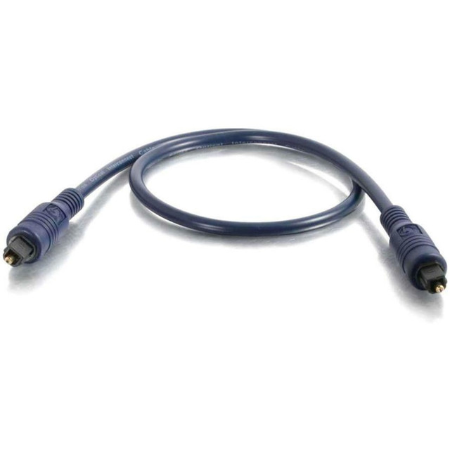LASTAR INC. 40393 C2G Velocity Series 16.4ft TOSLINK Optical Digital Audio Cable - M/M - Toslink Male - Toslink Male - 16.4ft - Blue LASTAR INC. 40393 C2G Velocity Series 16.4ft TOSLINK Optical Digital Audio Cable - M/M - Toslink Male - Toslink Male - 16.4ft - Blue
