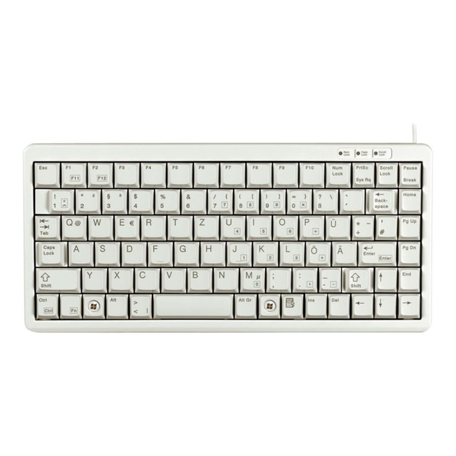 CHERRY GMBH G84-4100LCAUS-0 CHERRY ML4100 - Keyboard - PS/2, USB - US - light gray