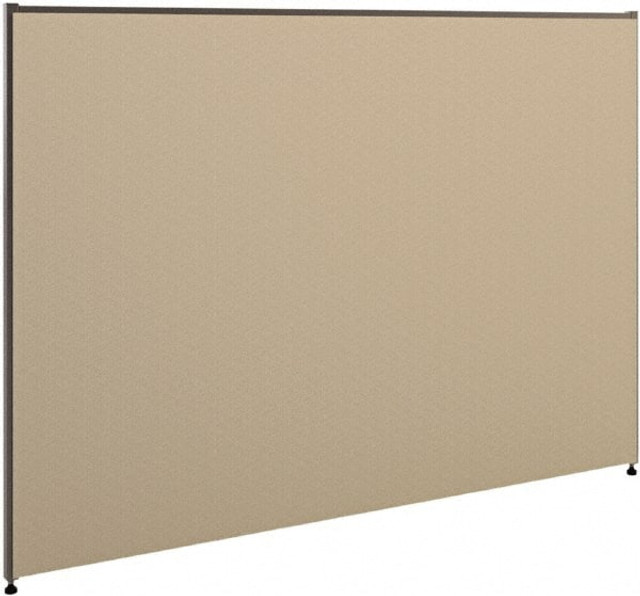 Basyx BSXP4260GYGY Fabric Panel Partition: 60" OAW, 42" OAH, Gray