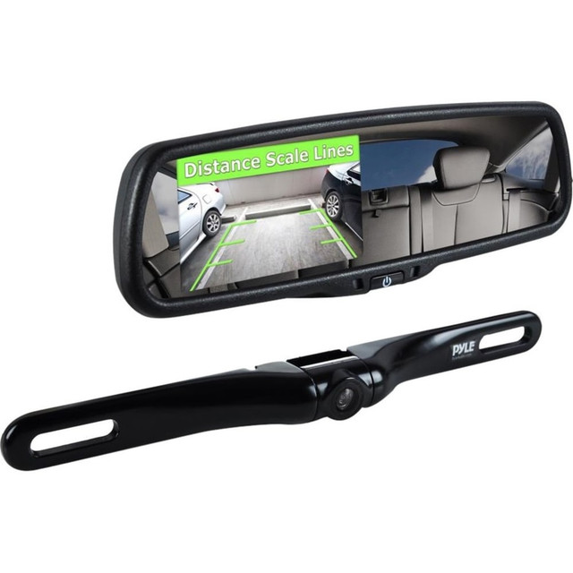SOUND AROUND INC. PLCM4550 Pyle Backup Camera & Display Monitor Kit - 4.3in Screen - Back-up - Wired - Night Vision SOUND AROUND INC. PLCM4550 Pyle Backup Camera & Display Monitor Kit - 4.3in Screen - Back-up - Wired - Night Vision