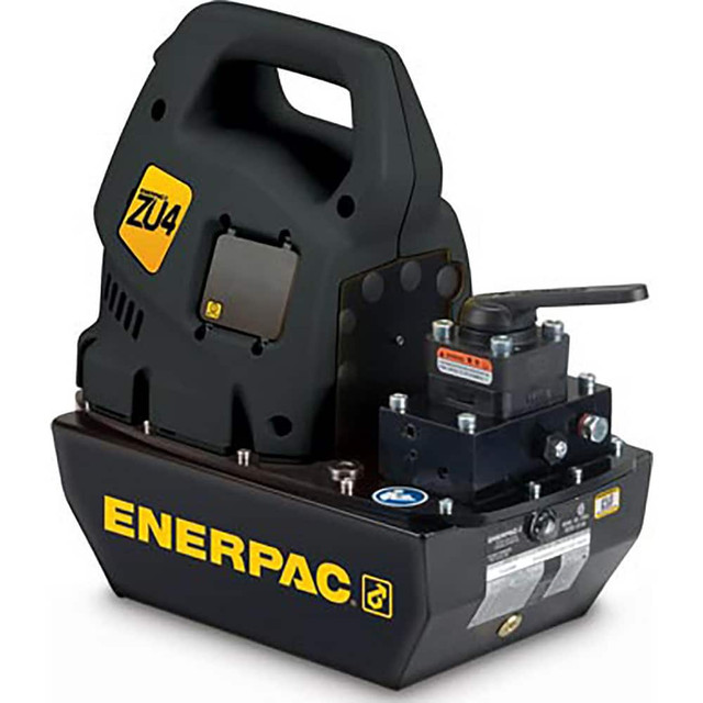 Enerpac ZU4308MB Power Hydraulic Pumps & Jacks; Type: Electric Hydraulic Pump ; 1st Stage Pressure Rating: 10000psi ; 2nd Stage Pressure Rating: 10000psi ; Pressure Rating (psi): 10000 ; Oil Capacity: 2 gal ; Actuation: Single Acting