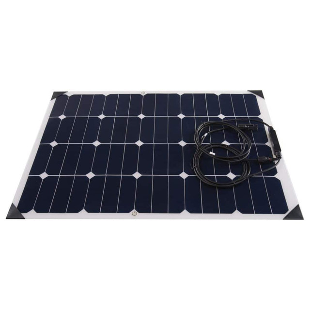 Aims Power PV60SLIM Solar Panels; Maximum Output Power (W): 60 ; Amperage (mA): 3.4 ; Terminal Contact Type: MC-4 ; Mounting Type: Mounting Holes